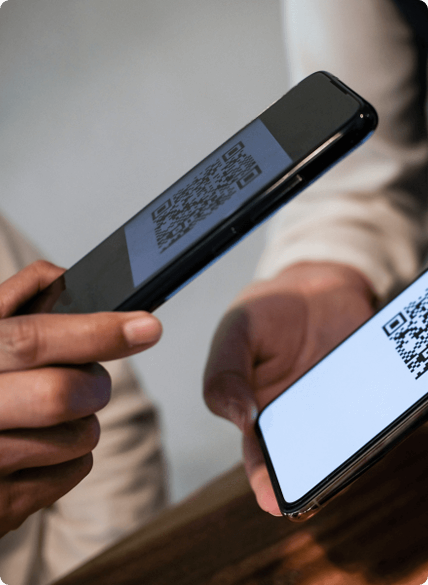 Liidiskannaus tapahtumassa